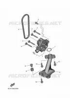 POMPE A HUILE pour Yamaha MT-07 35KW A2 de 2025