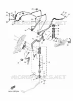 MAITRE CYLINDRE DE FREIN ARRIERE pour Yamaha MT-07 35KW A2 de 2025