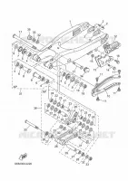 BRAS ARRIERE pour Yamaha YZ 125 de 2025
