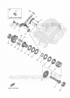 VALVE D'ECHAPPEMENT pour Yamaha YZ 65 de 2025