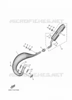ECHAPPEMENT pour Yamaha YZ 65 de 2025