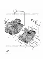 CARTER MOTEUR pour Yamaha YZ 65 de 2025