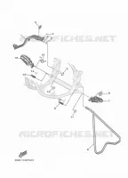 SUPPORT / REPOSE PIEDS pour Yamaha YZ 65 de 2025
