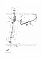 MAITRE CYLINDRE DE FREIN ARRIERE pour Yamaha YZ 65 de 2025