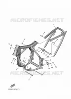 CADRE pour Yamaha YZ 65 de 2025