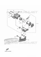 ETRIER DE FREIN ARRIERE pour Yamaha YZ 65 de 2025