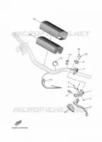 COMMODO / LEVIER pour Yamaha YZ 65 de 2025