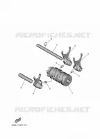 BARILLET DE SELECTION / FOURCHETTES pour Yamaha YZ 65 de 2025