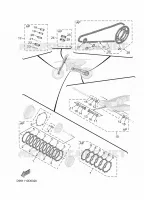 KIT PIECES D'ENTRETIEN pour Yamaha YZ 65 de 2025
