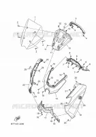 PARE BRISE pour Yamaha NMAX 125 de 2025