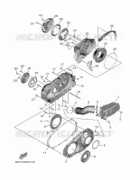 CARTER   MOTEUR 2 pour Yamaha TMAX 560 de 2025