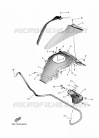 CACHE LATERAL 2 pour Yamaha TMAX 560 de 2025