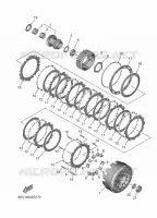 EMBRAYAGE pour Yamaha TMAX 560 de 2025