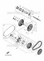EMBRAYAGE 2 pour Yamaha TMAX 560 de 2025