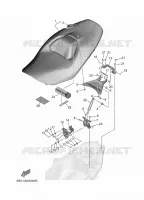 SELLE pour Yamaha TMAX 560 de 2025