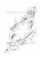 COUVERCLE LATERAL pour Yamaha RAYZR 125 de 2025