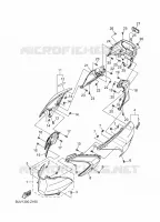 COUVERCLE LATERAL pour Yamaha RAYZR 125 de 2025