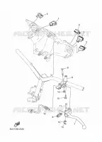COMMODO / LEVIER pour Yamaha RAYZR 125 de 2025