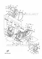 CARTER MOTEUR pour Yamaha XMAX 300 TECH MAX de 2025