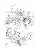 PARE BRISE pour Yamaha XMAX 300 TECH MAX de 2025