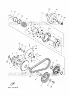 EMBRAYAGE pour Yamaha XMAX 300 TECH MAX + de 2025