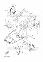 BEQUILLE / REPOSE PIEDS pour Yamaha XMAX 250 de 2025