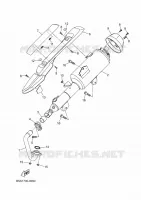 ECHAPPEMENT pour Yamaha XMAX 250 de 2025