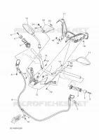 GUIDON ET CABLES pour Yamaha XMAX 250 de 2025