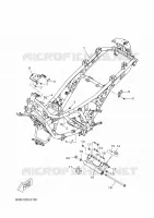 CADRE pour Yamaha XMAX 125 de 2025