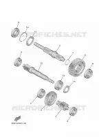 TRANSMISSION pour Yamaha TRICITY 300 de 2025