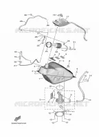 RESERVOIR A CARBURANT pour Yamaha TRICITY 300 de 2025