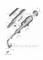 ECHAPPEMENT pour Yamaha TRICITY 300 de 2025