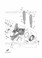 BRAS OSCILLANT / AMORTISSEUR pour Yamaha TRICITY 300 de 2025