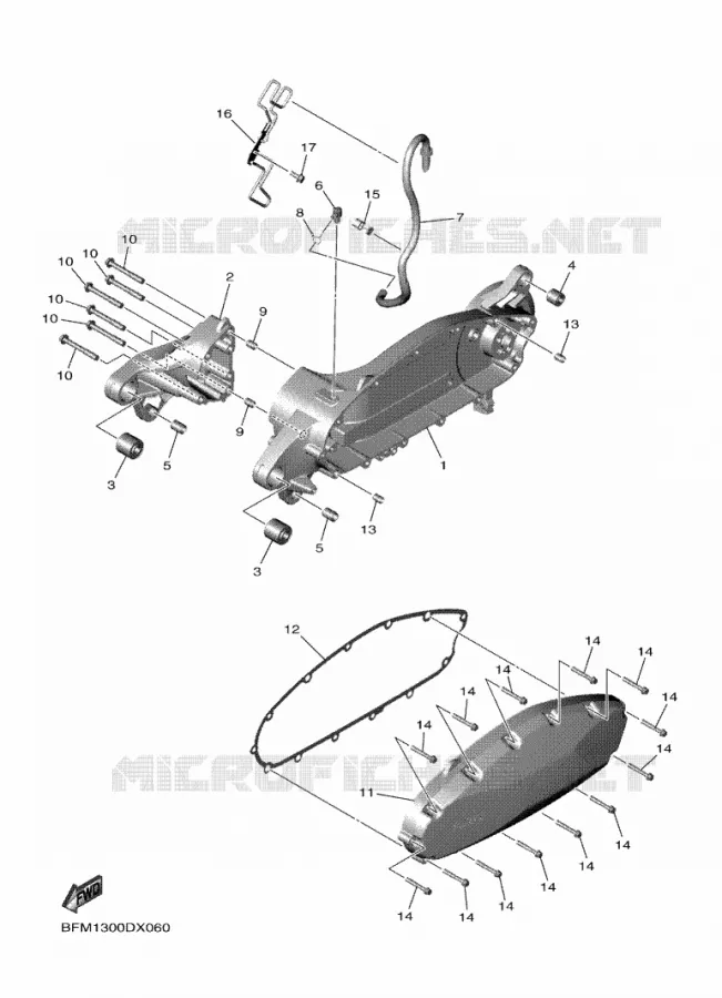BRAS OSCILLANT  Yamaha SCOOTER ELECTRIC 2025 NEO'S  ESS025BB