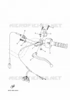 COMMODO / LEVIER pour Yamaha KODIAK 450 de 2025