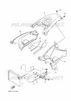 COUVERCLE LATERAL pour Yamaha KODIAK 450 de 2025