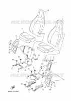 SELLE pour Yamaha YXZ 1000 R de 2025