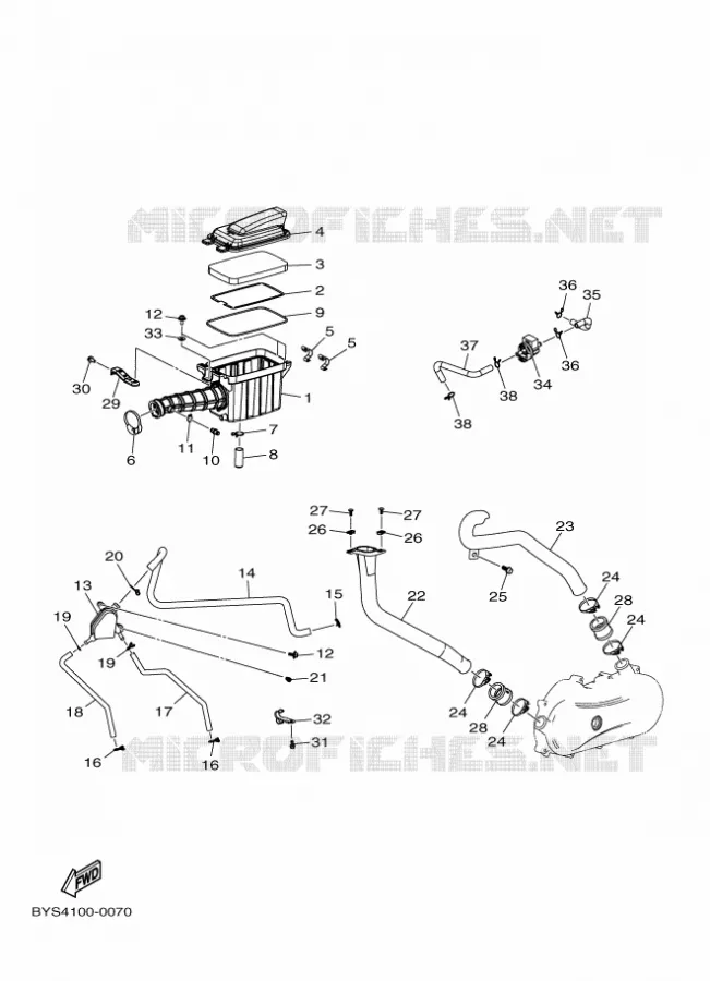 ADMISSION Yamaha QUAD 110 2025 YFM  YFM110R