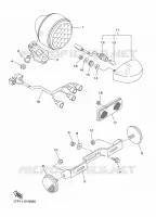 FEU ARRIERE pour Yamaha BOLT R-SPEC de 2025