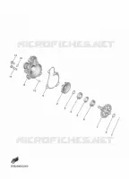 POMPE A EAU / DURITES pour Yamaha YZ 250 FX de 2025