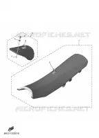 SELLE pour Yamaha YZ 250 FX de 2025