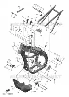 CADRE pour Yamaha YZ 250 FX de 2025