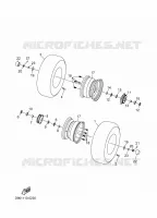 ROUE AVANT pour Yamaha GRIZZLY 110 de 2025