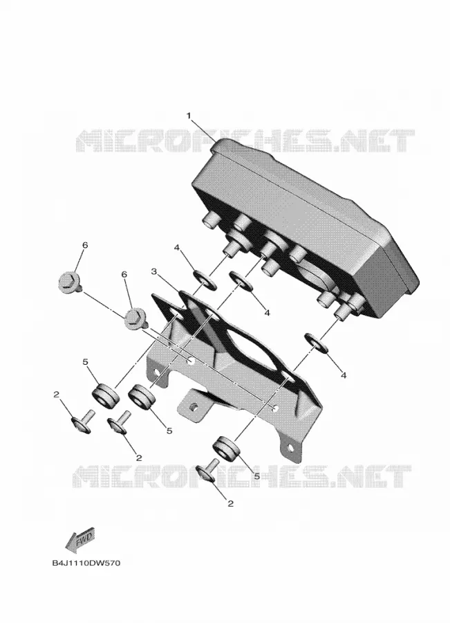 COMPTEUR  Yamaha SIDE BY SIDE 1000 2025 WOLVERINE  YXF1000EW