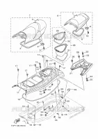 SELLE / SERRURE pour Yamaha GP SVHO de 2025