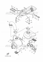 ECHAPPEMENT 3 pour Yamaha GP SVHO de 2025