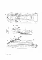 EMBLEME pour Yamaha GP SVHO de 2025