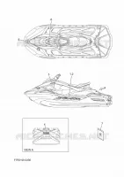 EMBLEME pour Yamaha JETBLASTER 2-UP de 2025