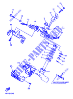 DIRECTION pour Yamaha FZX750 de 1988