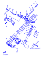 DIRECTION pour Yamaha FZX750 de 1988